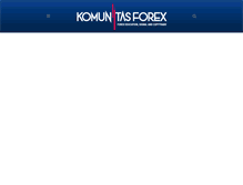 Tablet Screenshot of komunitasforex.com
